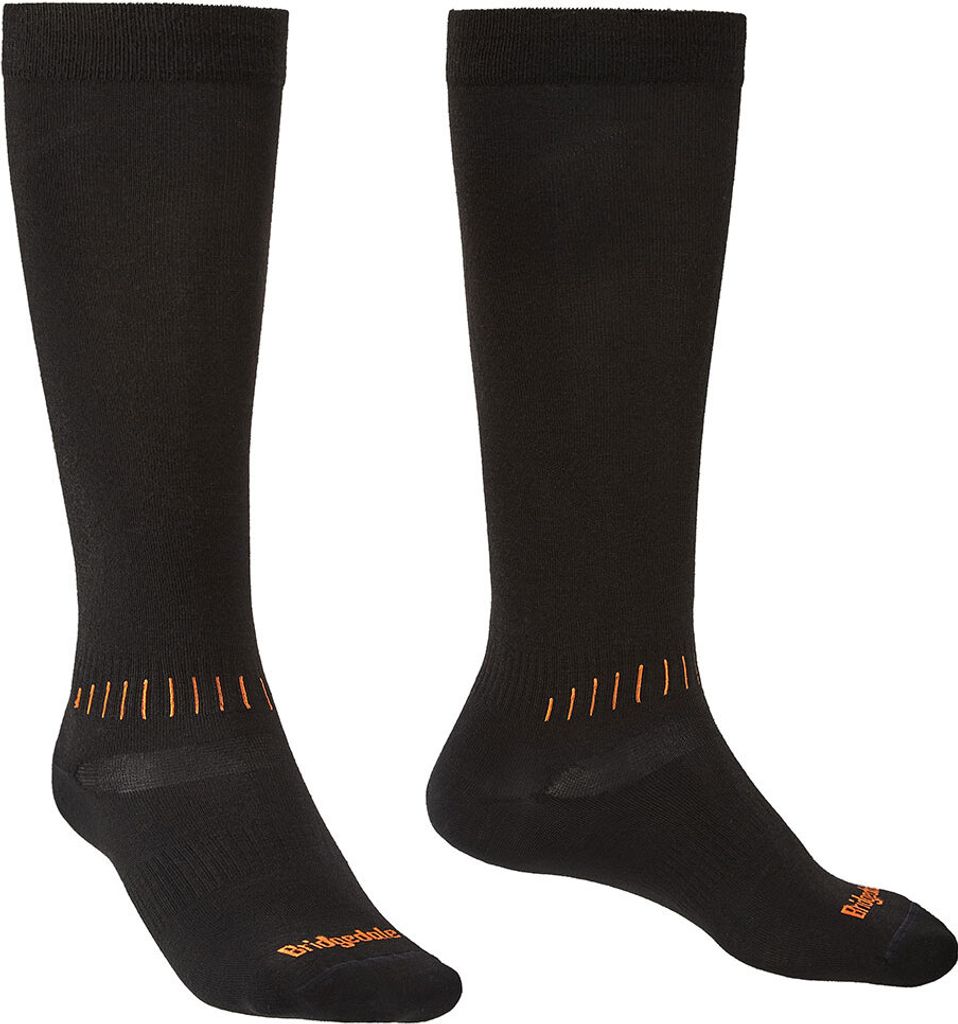 Bridgedale Race Merino Performance Lange Socken Schwarz EU 44-47 Herren Schwarz EU 44-47