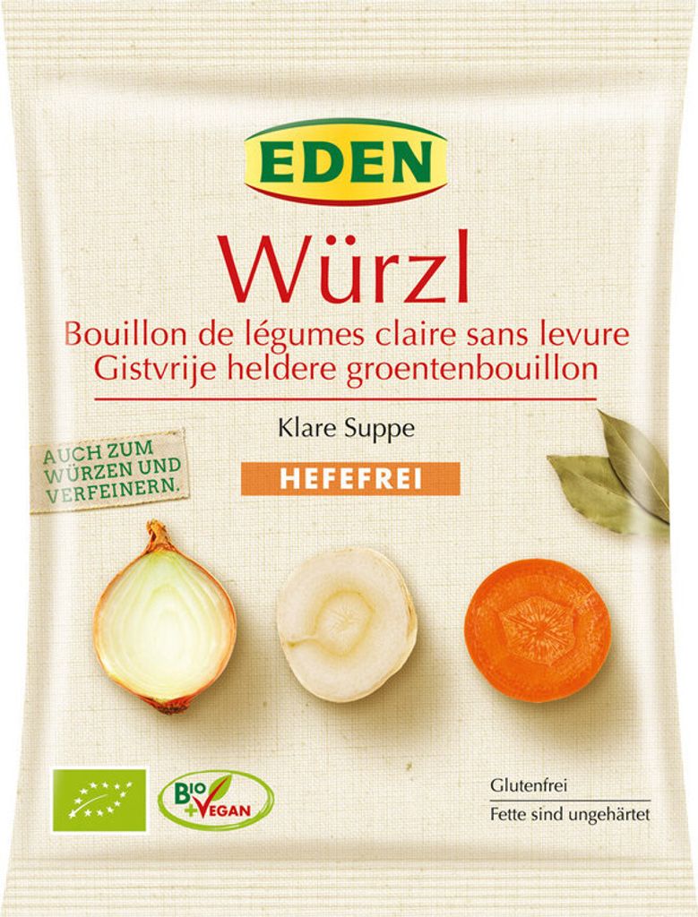 EDEN - Würzl Klare Suppe hefefrei Nachfüllbeutel - 250g