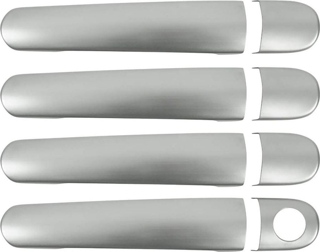 Türgriff Blende Türgriffkappen für VW Golf 2003-2008 4-Tür ChromMatt Silber 8tlg