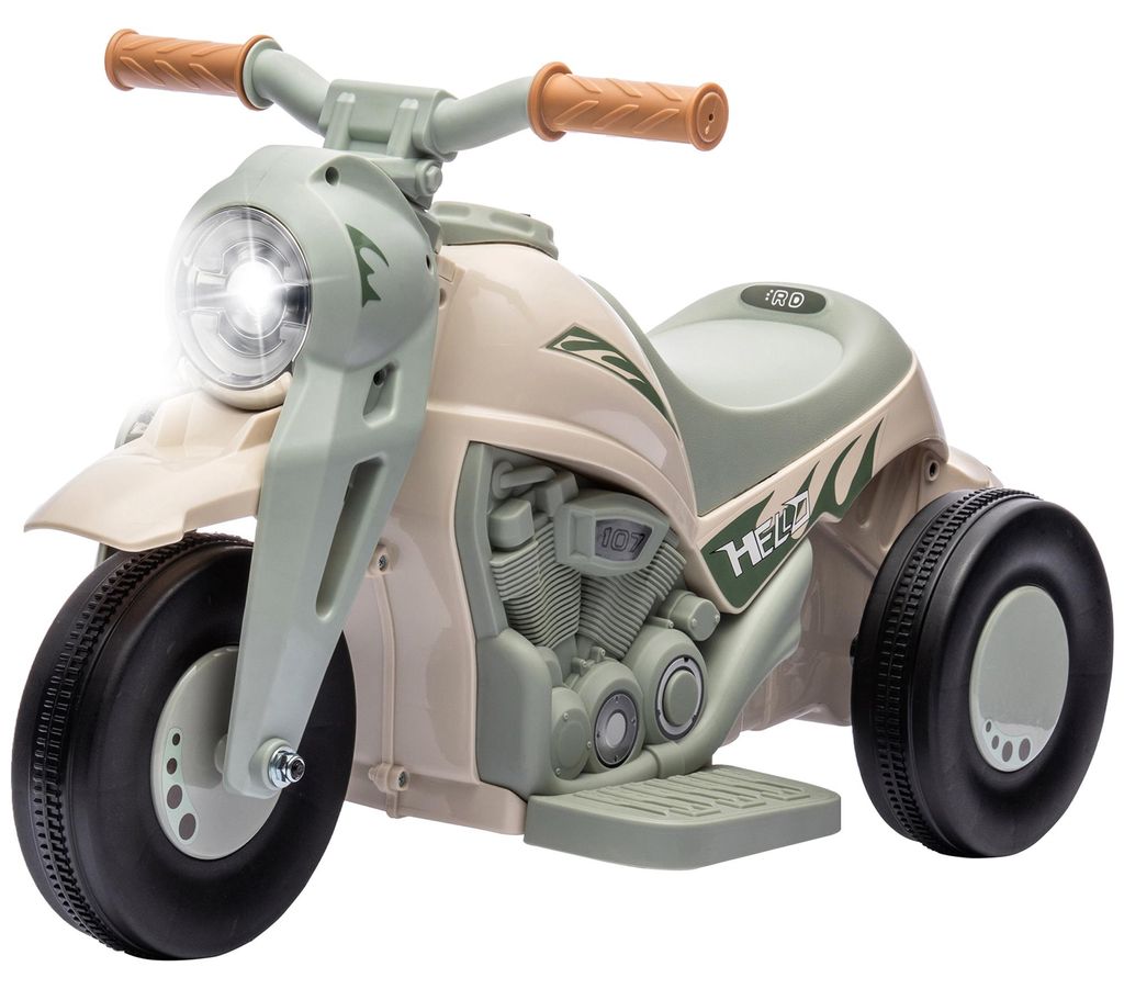 AIYAPLAY Elektrische kinderauto, 6V kinderfiets met muziek Productafbeelding 