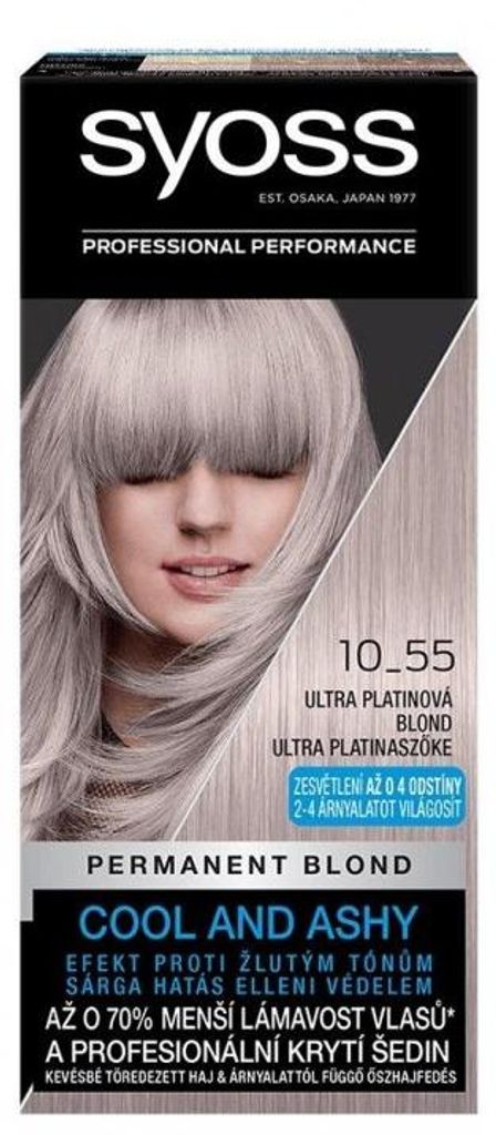 Syoss 10-55 Ultra Plat.Blond 50 ml Obrázek produktu 
