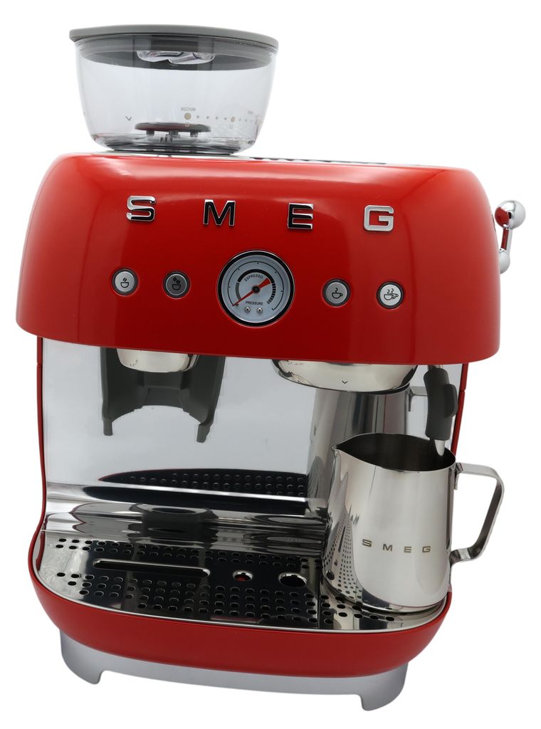 Smeg EGF03RDEU, Espresso kávovar, 2,4 L, Mletá káva, Obrázok produktu 