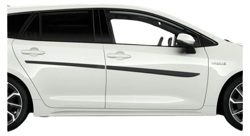 TOYOTA Corolla combi Seitliche Türverkleidungen schwarz komplett PW170-02000 OE