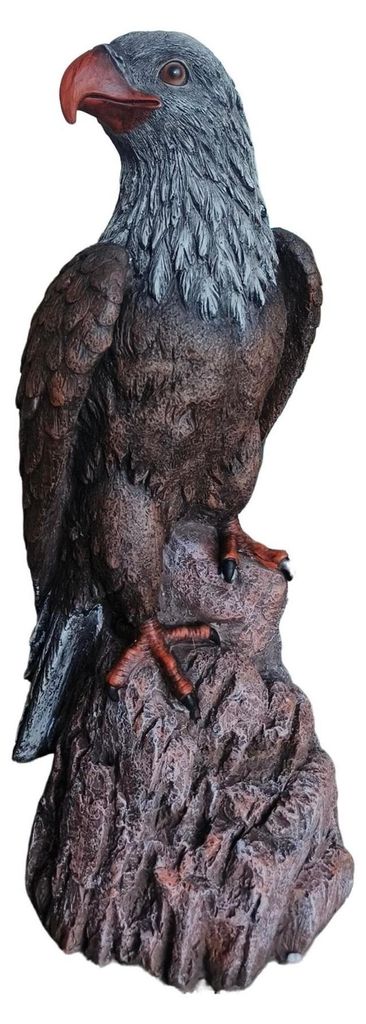 Garten-Adler-Statue, wetterfestes Polyresin, UV-beständig