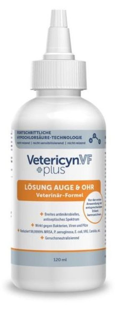 Vetericyn VF plus Lösung Auge + Ohr Augen- und Produktbild 