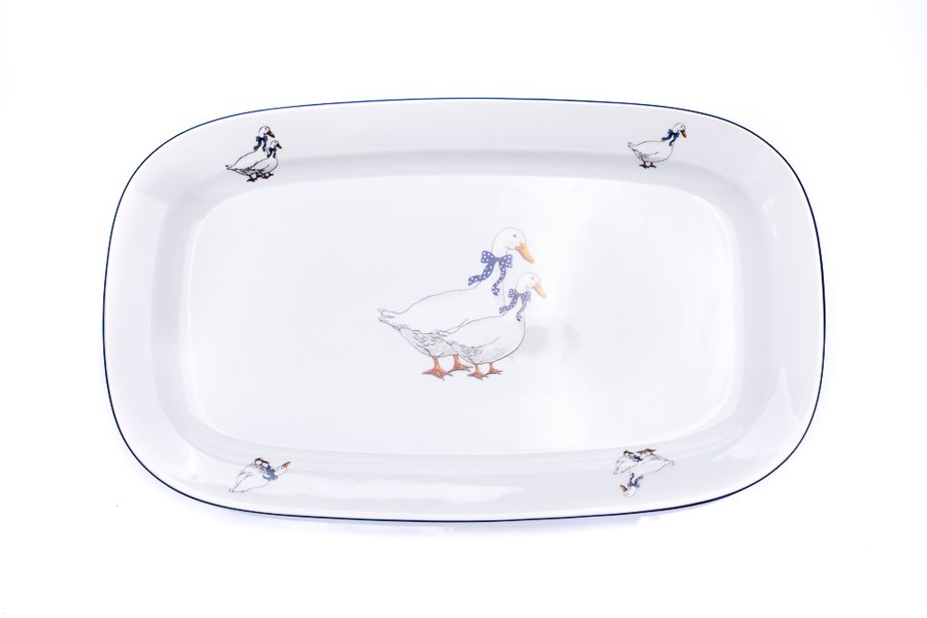 Thun 1794 Štvorcový podnos, 32 cm, husi, Angelika, Obrázok produktu 