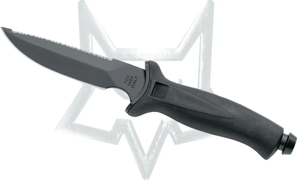 Couteau FOX Tekno Military 3 gaine Kydex et poignée de protection