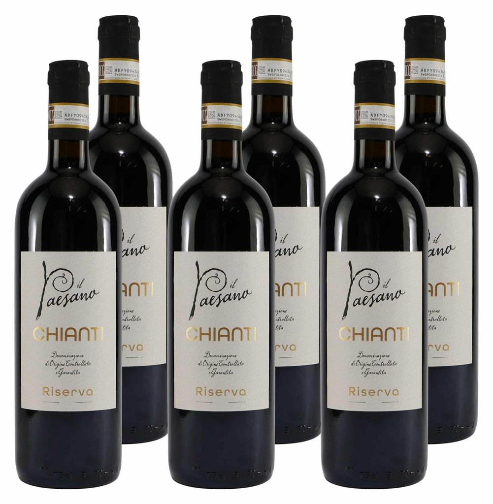 IL Paesano Chianti Riserva DOCG -trocken- (6 x 0,75L) Produktbild 