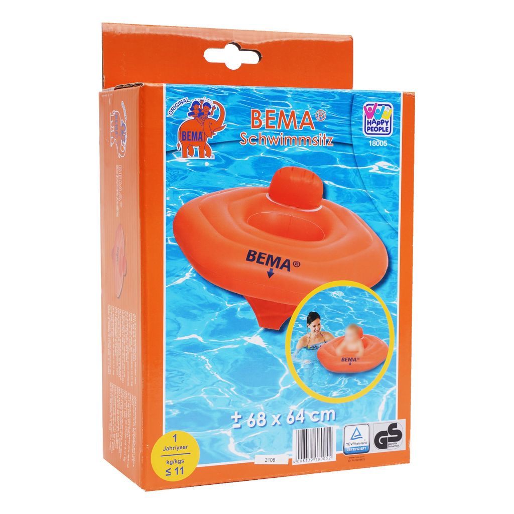 BEMA Siège de bain pour bébé, orange, 72 x 70 cm, avec Image du produit 