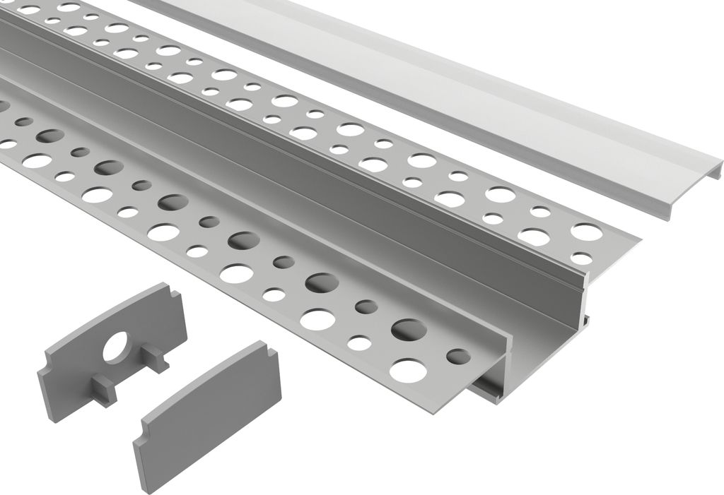 LED-Profil (T1) mattiert
