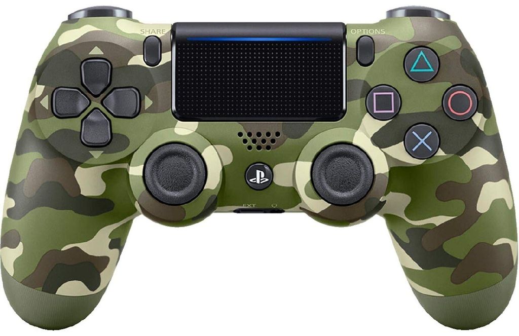 Sony PlayStation 4 Dualshock V2 Controller Green Camouflage (PS4) CUH-ZCT2E