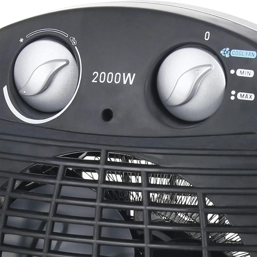 Termoventilatore da Scrivania 2000W - Calore Rapido per Ufficio e Studio - 3
