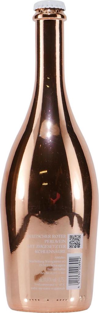 today my name is Queen (0,75L) - Perlwein rot Produktbild 