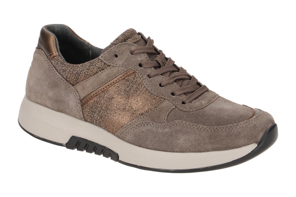 Gabor Comfort bequeme Schnürer braun in Gr. 40