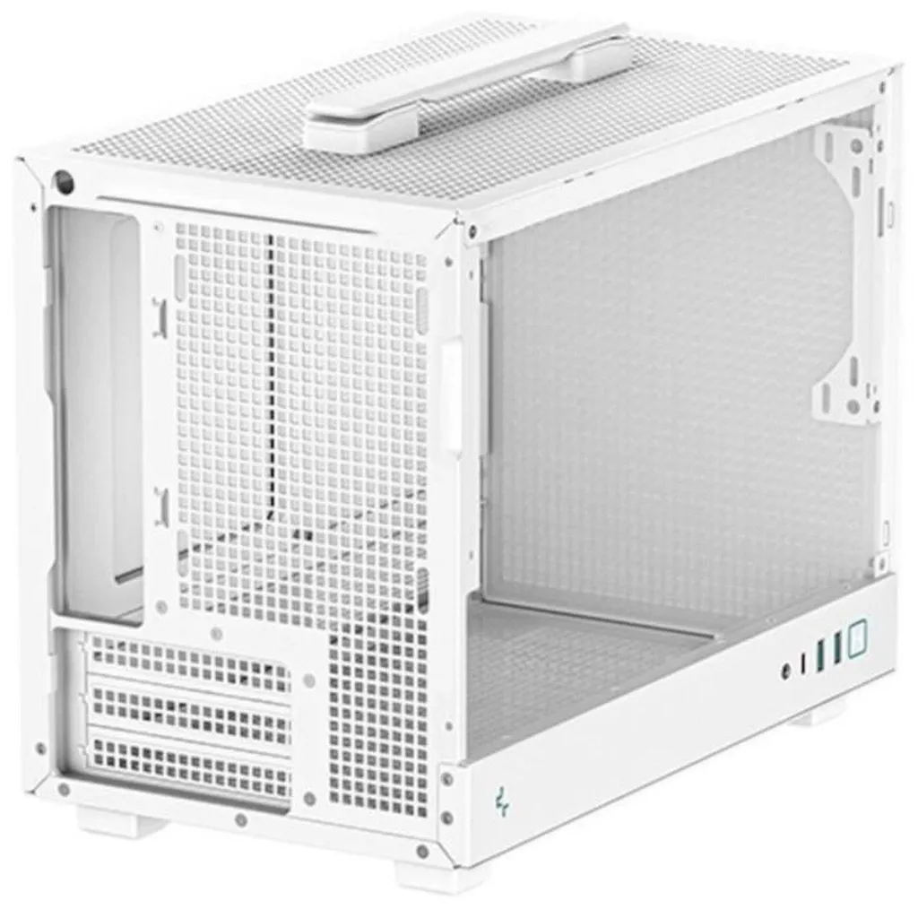 DeepCool CH160 WH Boîtier PC SFF Blanc Compact Mini-ITX Performant - 2