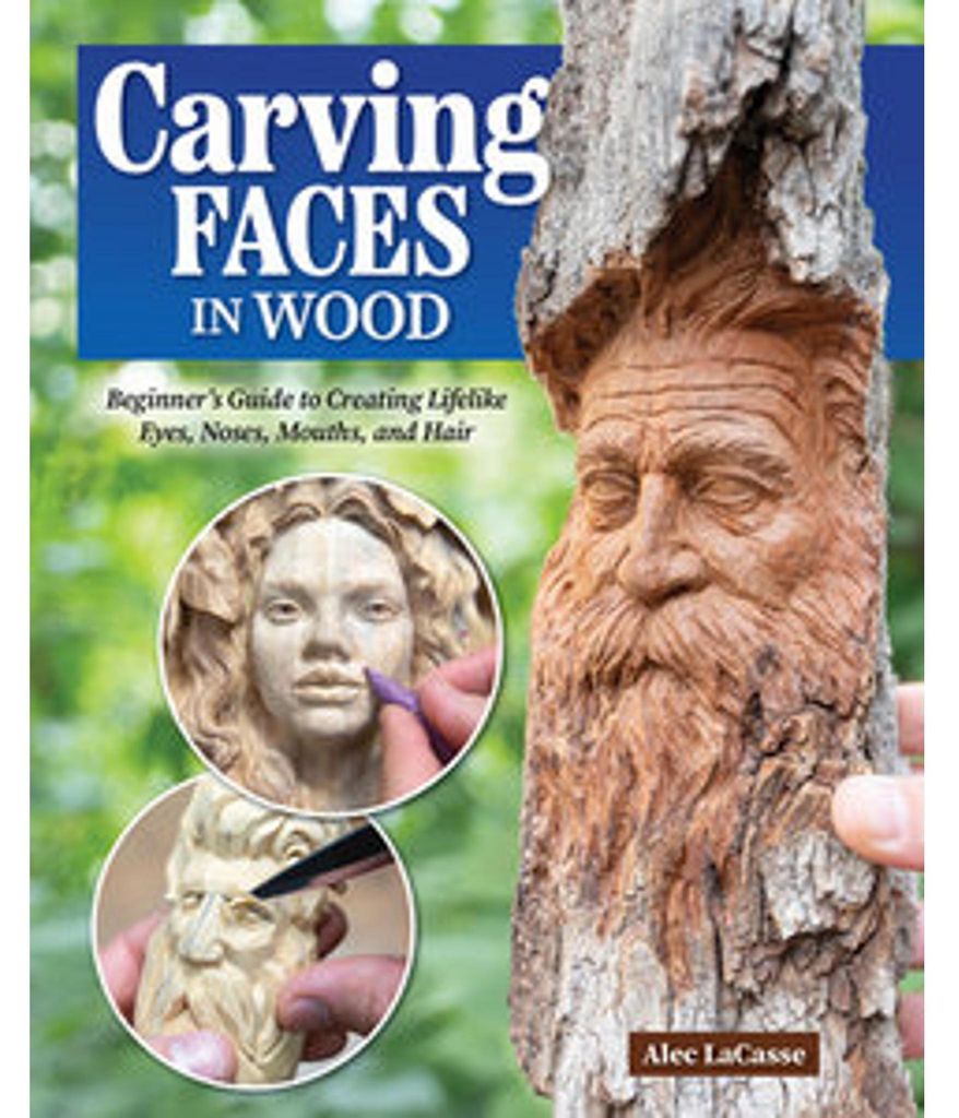 Carving Faces in Wood Productafbeelding 