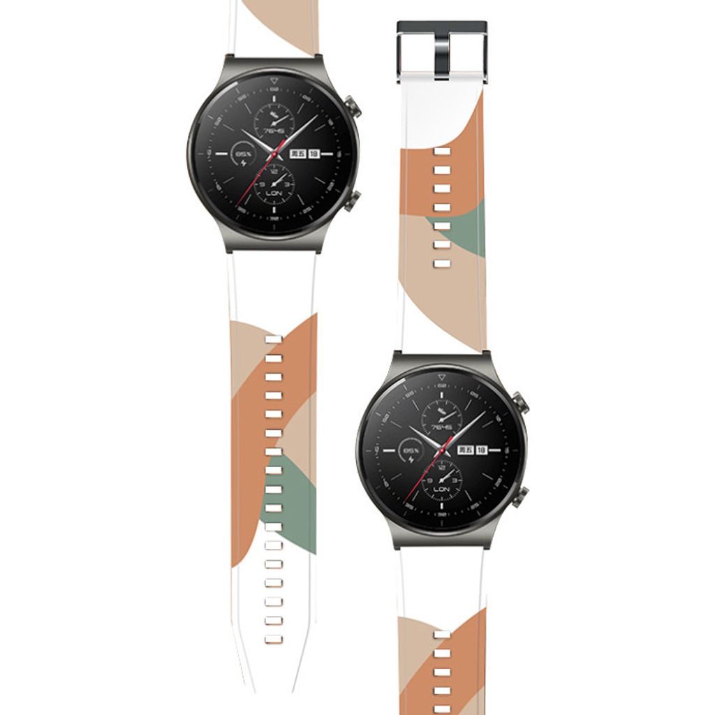 Strap Moro band für Huawei Uhr GT2 Pro silikon strap uhr armband muster 4