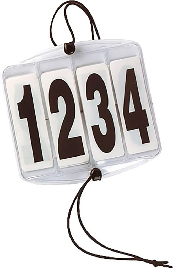 Fascia da Braccio Ekkia 4 Cifre Bianco: Porta Numero Gara Equitazione