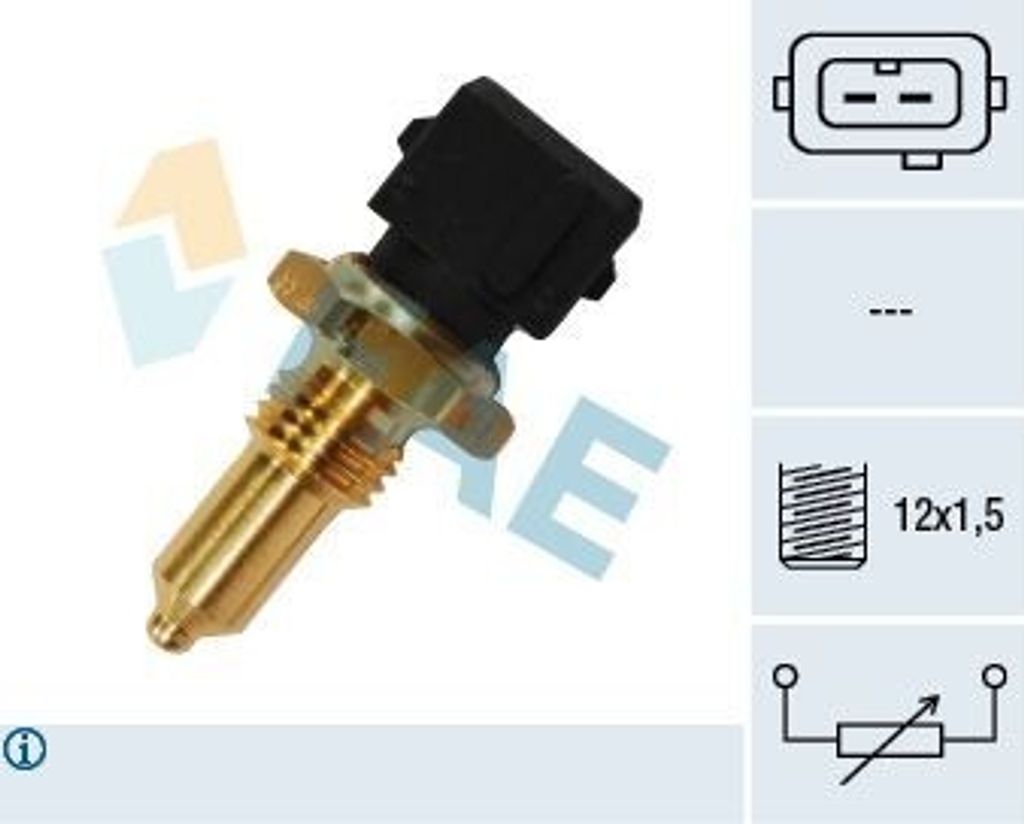 FAE 33155 Öltemperatursensor für BMW 3 Touring (E91) 3 Limousine (E90) 3 Limousine (E46) 5 Limousine (E60) 5 Touring (E61) 5 Limousine (E39)
