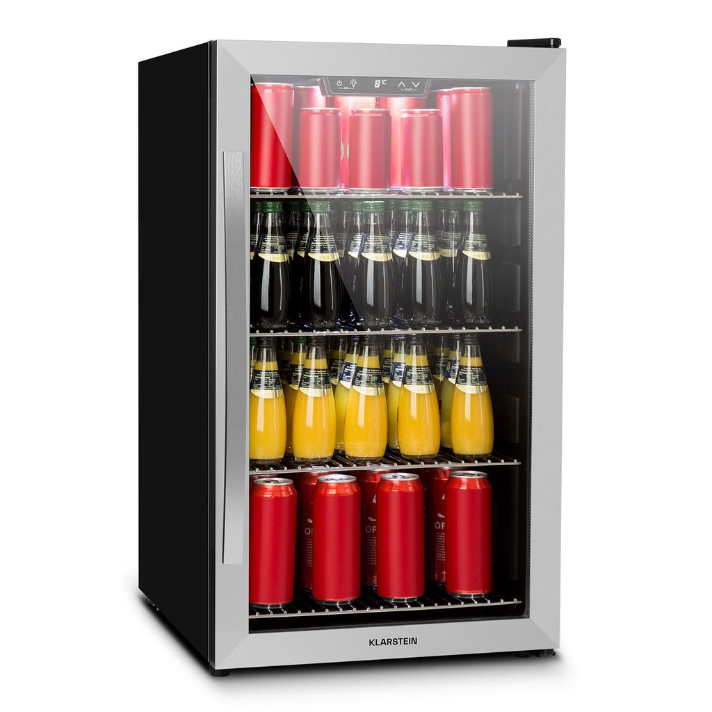 Klarstein Mini chladnička so sklenenými dvierkami, malá Obrázok produktu 