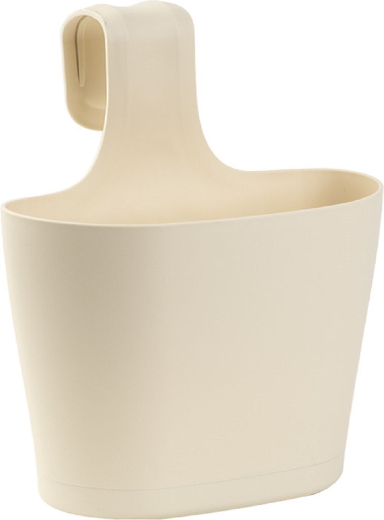 Blumenkasten oval 2,8 Liter zum Hängen mit 1. Bügel Beige Produktbild 