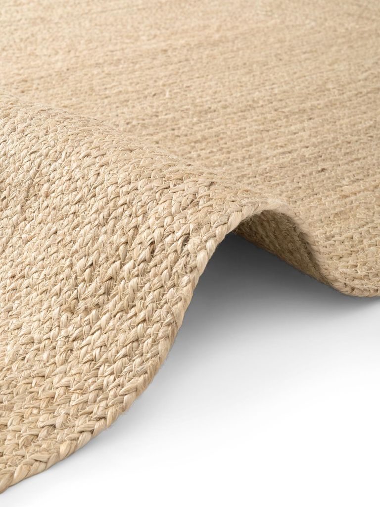 Hanse Home Sharmila Jute Teppich Sharmila Natur Weiß