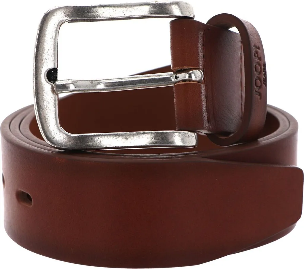 Cintura Uomo JOOP! Jeans Belt 40mm W110 Sandalwood Silver Brown