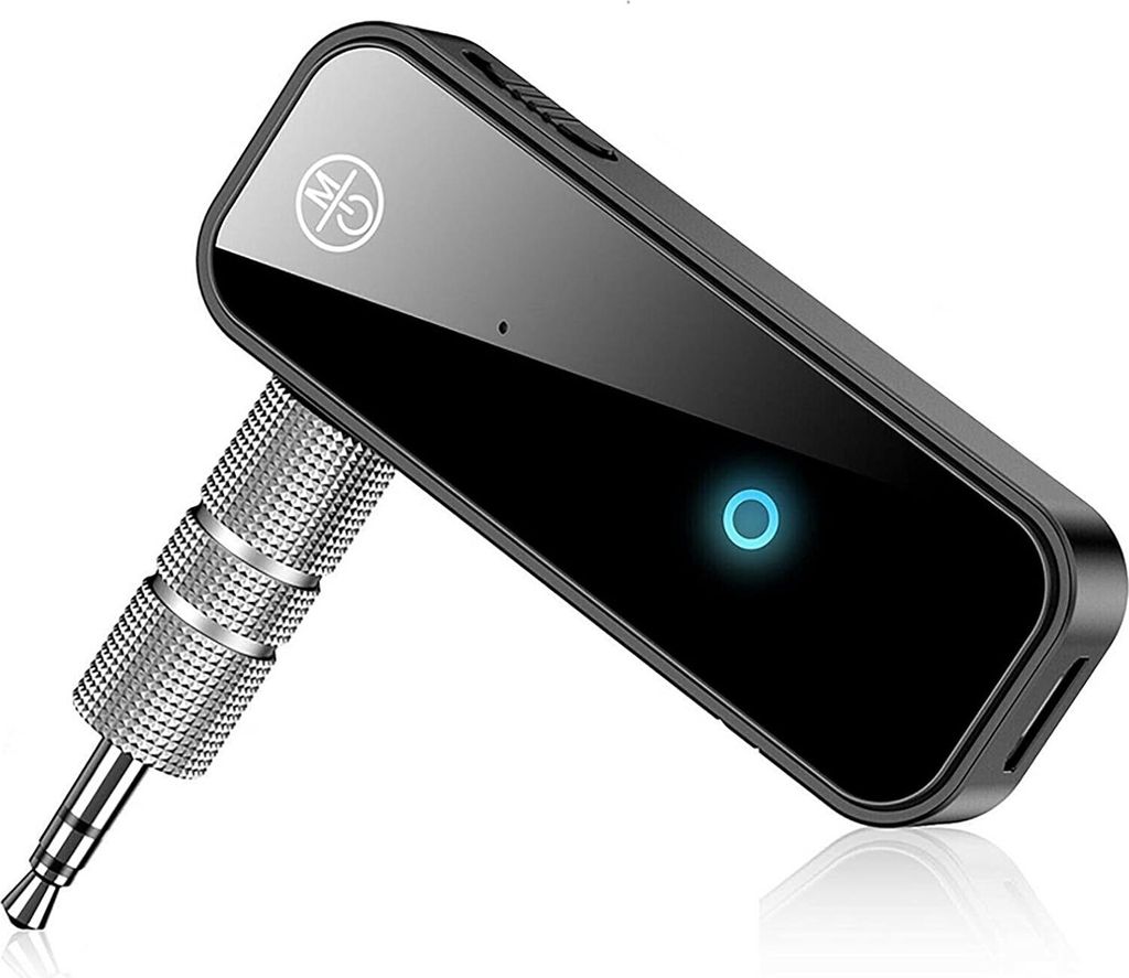 Bluetooth-Autoadapter, Bluetooth-Empfängerbuchse, Bluetooth-Sender, Auto-Bluetooth-Sender mit 3,5-mm-Aux-Buchse, Autozubehör, Freisprecheinrichtu...