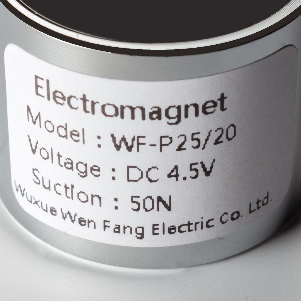 4.5V DC 50N 0.10LB Elektrischer Hebemagnet Elektromagnet Solenoid heben Halten