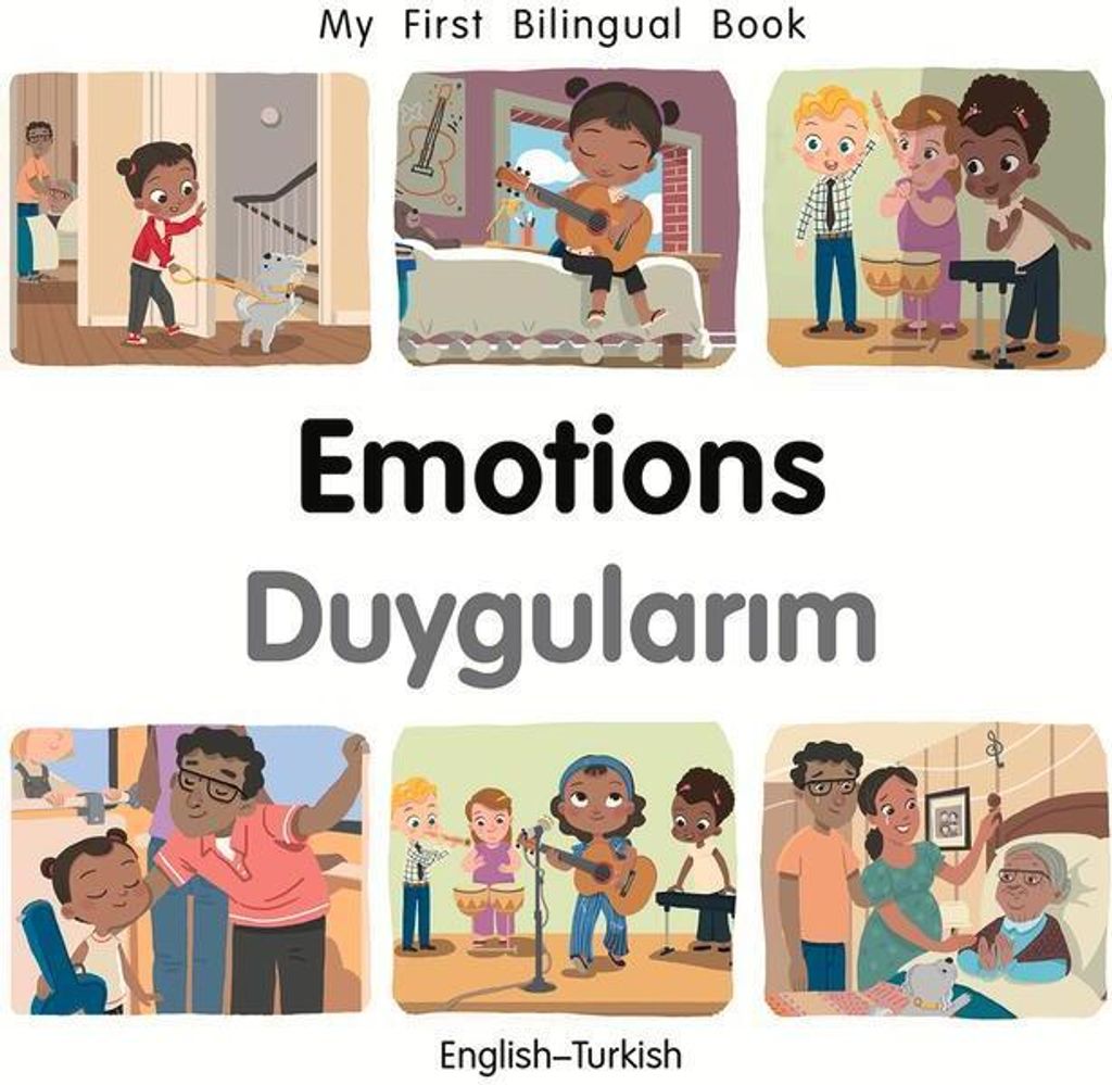 My First Bilingual Book-Emotions (English-Turkish)