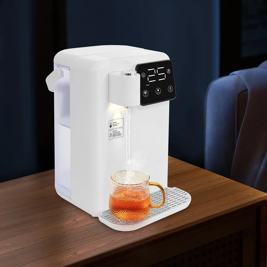 Distributeur d'eau chaude instantané 3L avec réglage de température LED