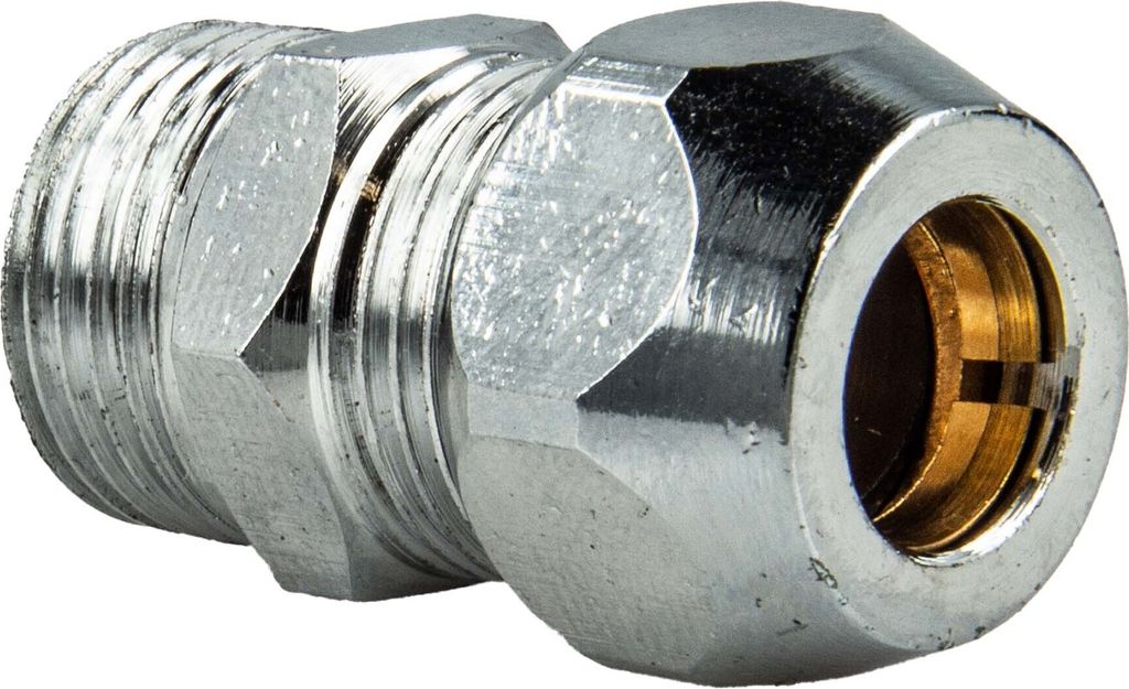 tecuro Quetschverschraubung G 3/8 Zoll x  Ø 10 mm Rohr, Produktbild 