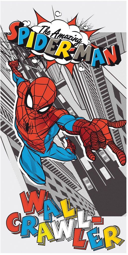 Spiderman Duschtuch Badetuch Strandtuch 70 x 140cm Produktbild 