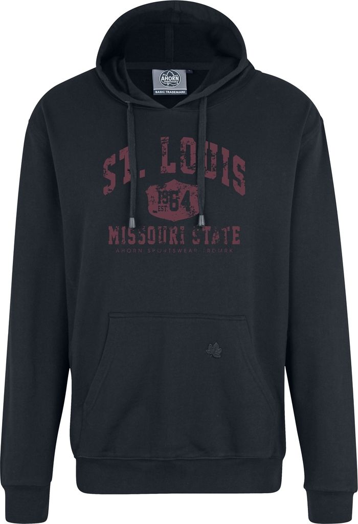 Übergrößen Kapuzen-Sweatshirt AHORN SPORTSWEAR St. Louis Produktbild 