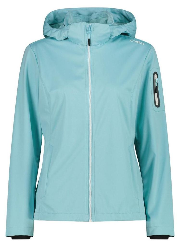 Cmp WOMAN JACKET ZIP HOOD LAGOON MEL. LAGOON MEL. 40