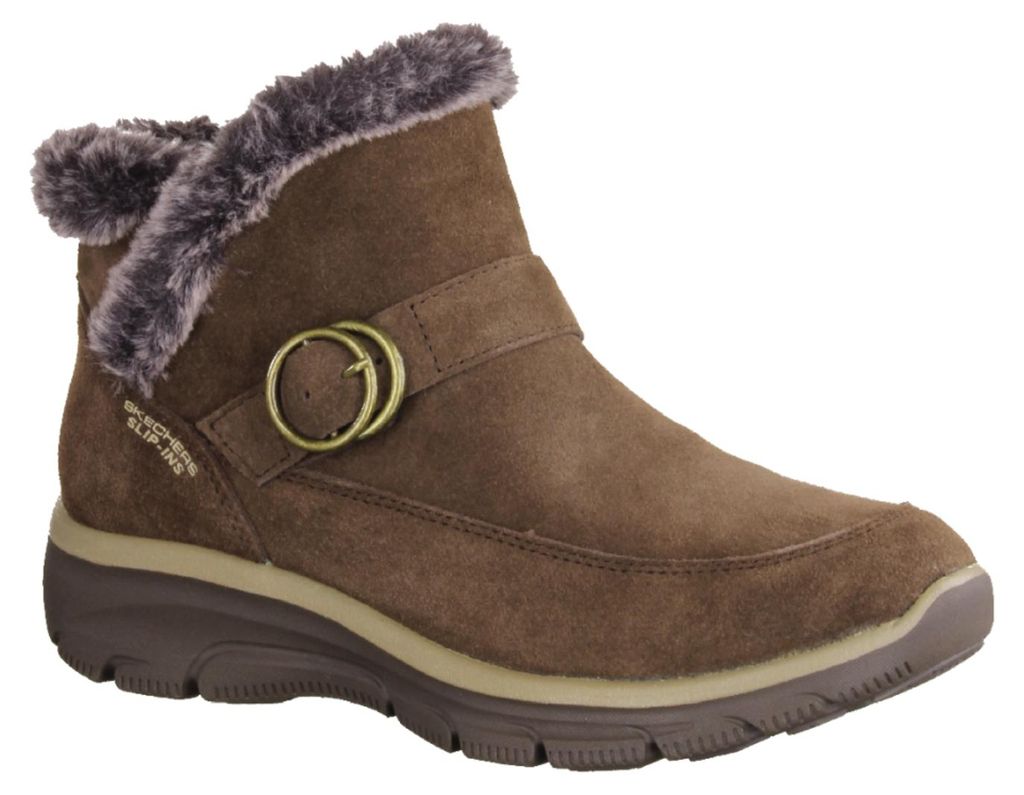 Skechers Easy Going Gentle Winter, bruin, kleur: CHOC, maat Productafbeelding 