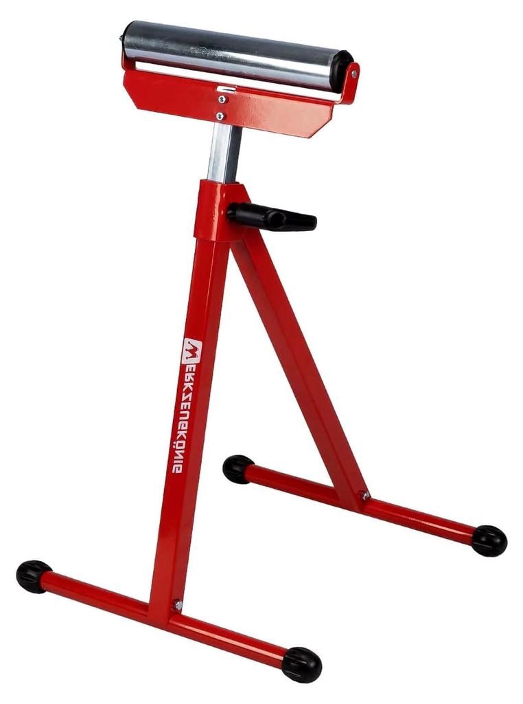 Höhenverstellbarer Rollenbock für präzise Werkstückführung - klappbarer Rollenständer 70-111 cm