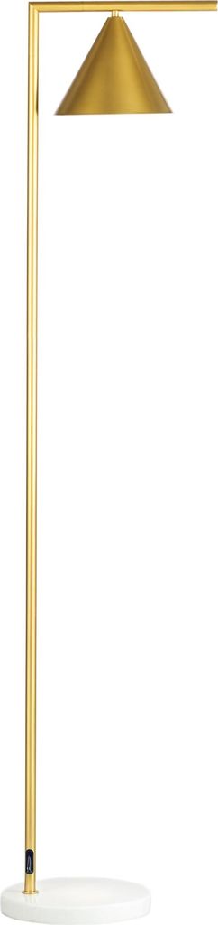 HOMCOM Lampadaire sur pied salon 40W, lampe sur pied en Image du produit 