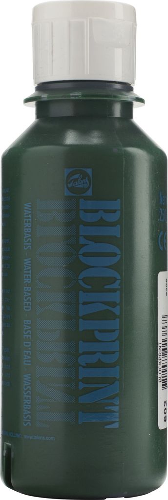 Talens Blockprint Flasche 250 ml Dunkelgrün 602