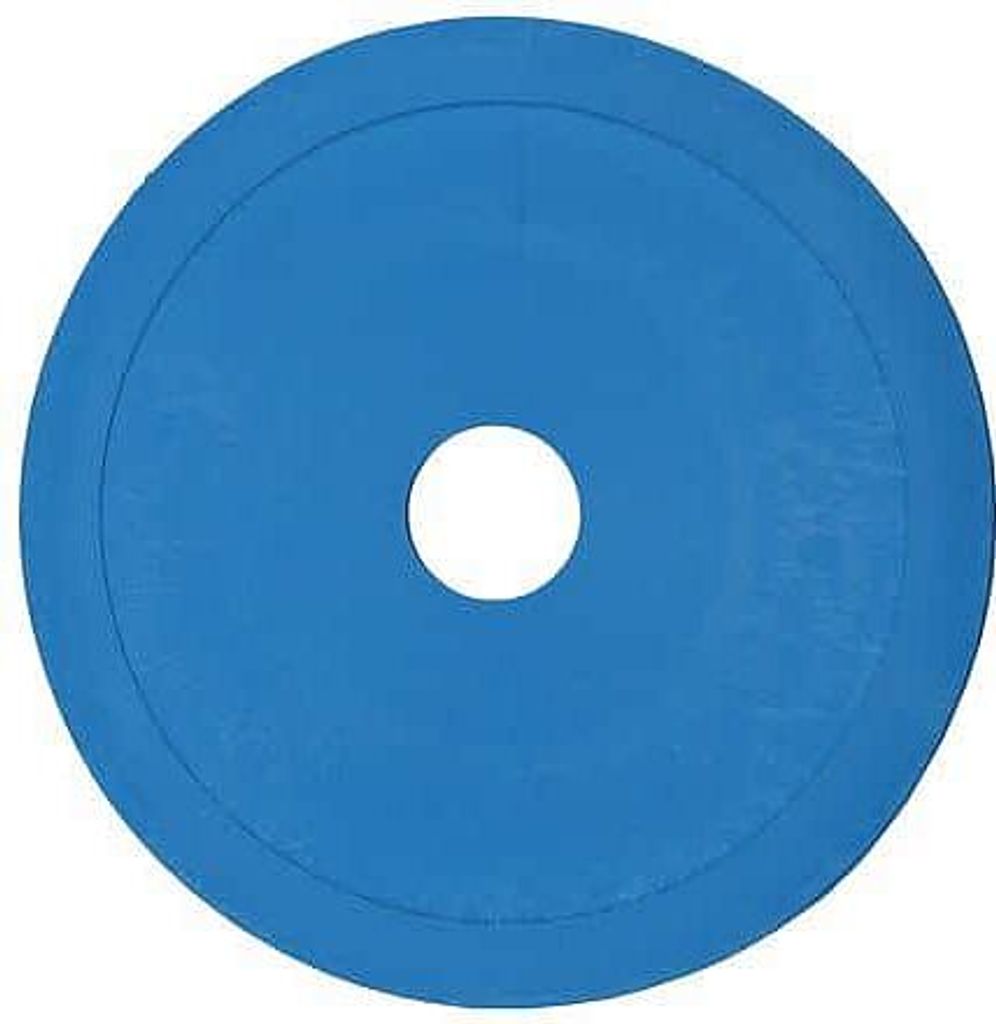 Merco Ringabdruck auf dem blauen Boden