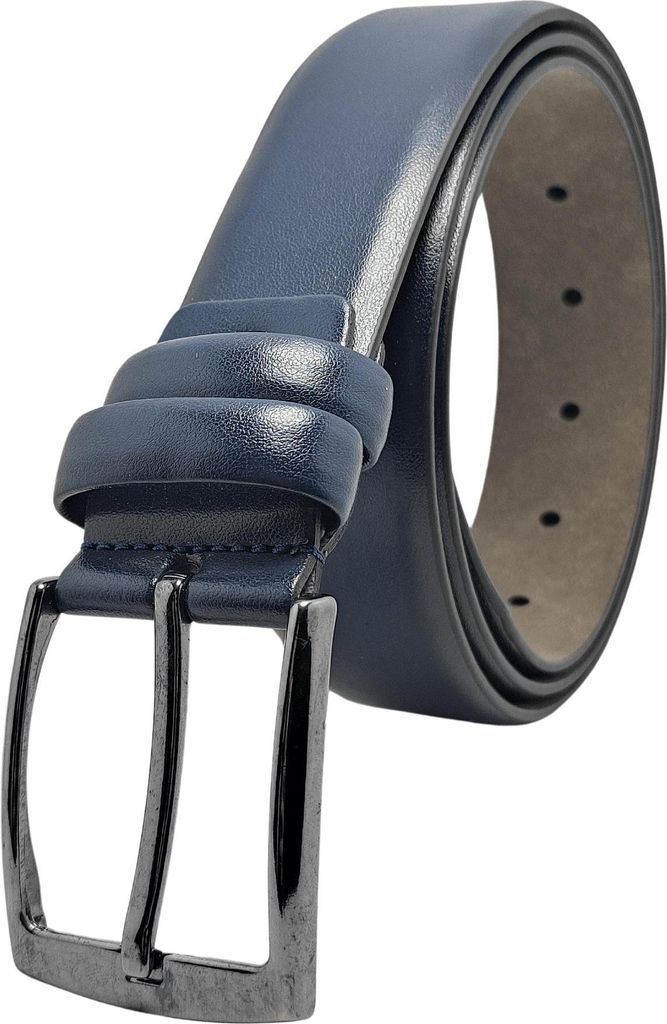 Kunstleder Gürtel Herren 3.4cm Breite,Klassisch 6 verschiedenen Längen