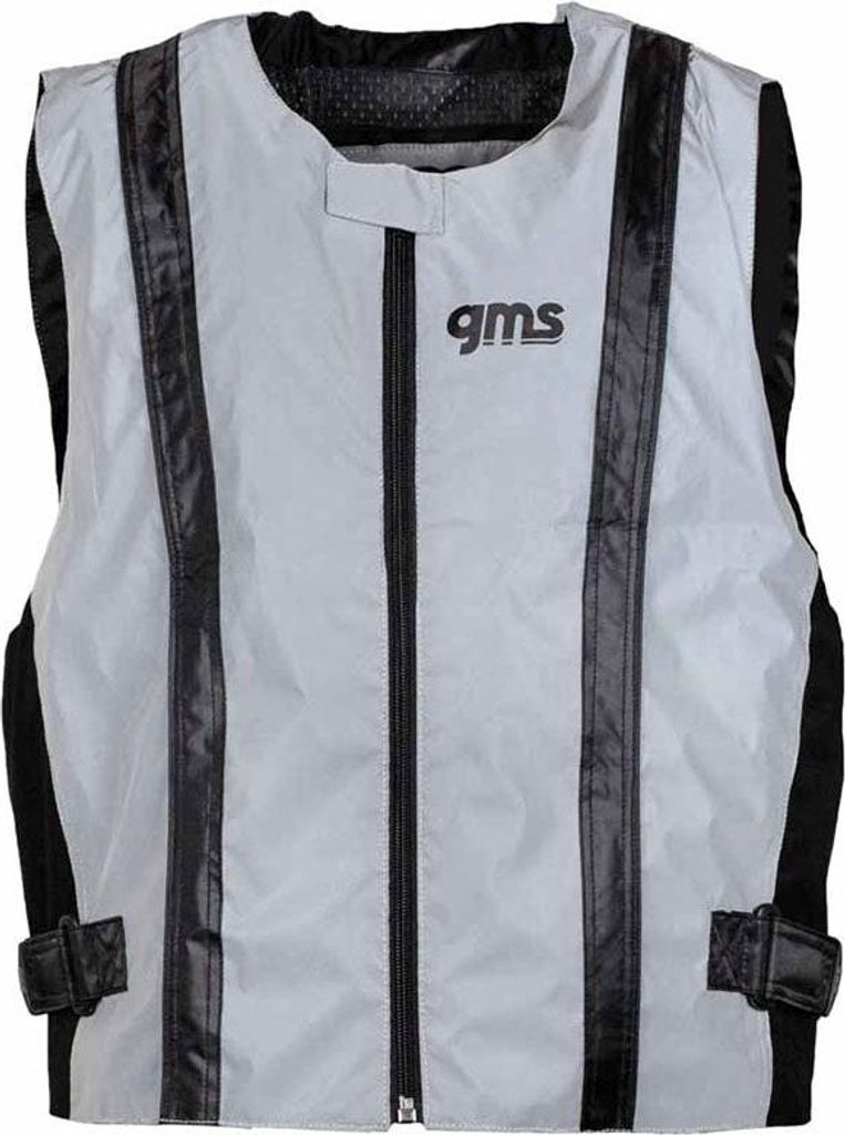 gms Freizeitweste LUX grau-reflektierend Größe: S