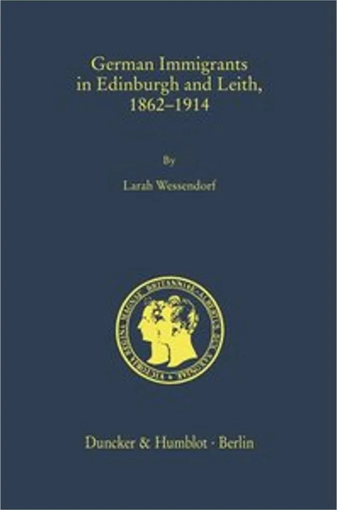Livre German Immigrants in Edinburgh format de poche 320 pages N24