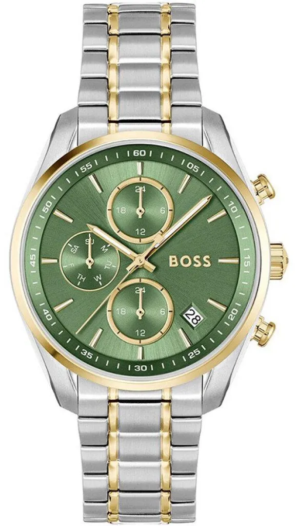 Montre Homme Grand Tour 1502766 en Acier Inoxydable et Bracelet Cuir Noir