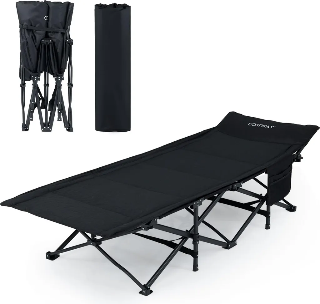 Lit de camping 10 points de soutien ultra stable pour un sommeil réparateur