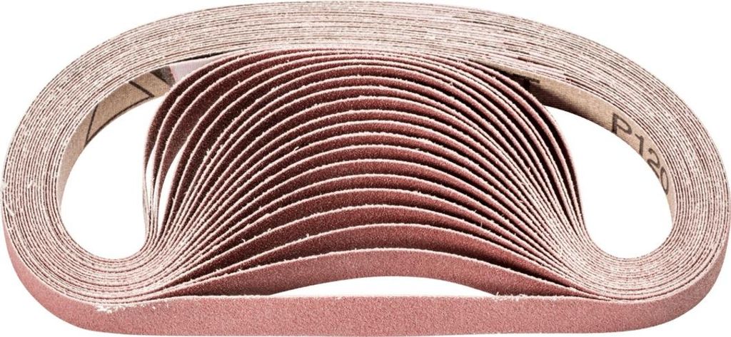 PFERD TOOLS Korund Schleifband BA 13x457 mm A120 für universelle Anwendung mit Bandschleifer