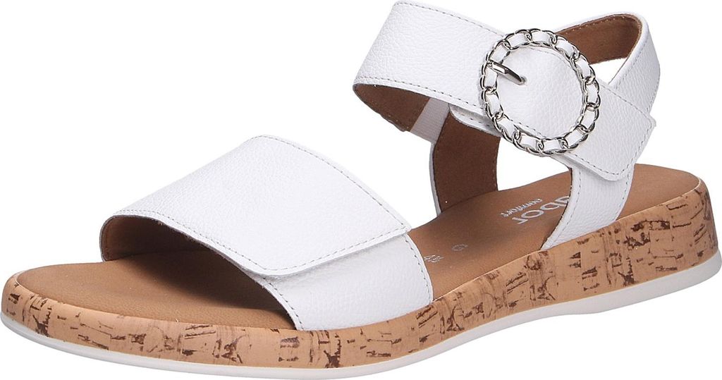 Gabor Damen Sandale weiß Größe EUR 38
