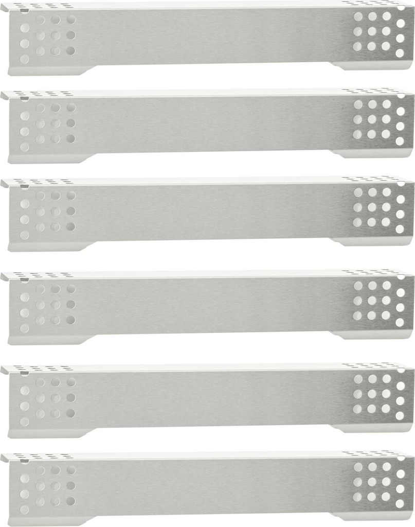RÖSLE 6x Wärmeverteiler Videro Edelstahl für Videro G6