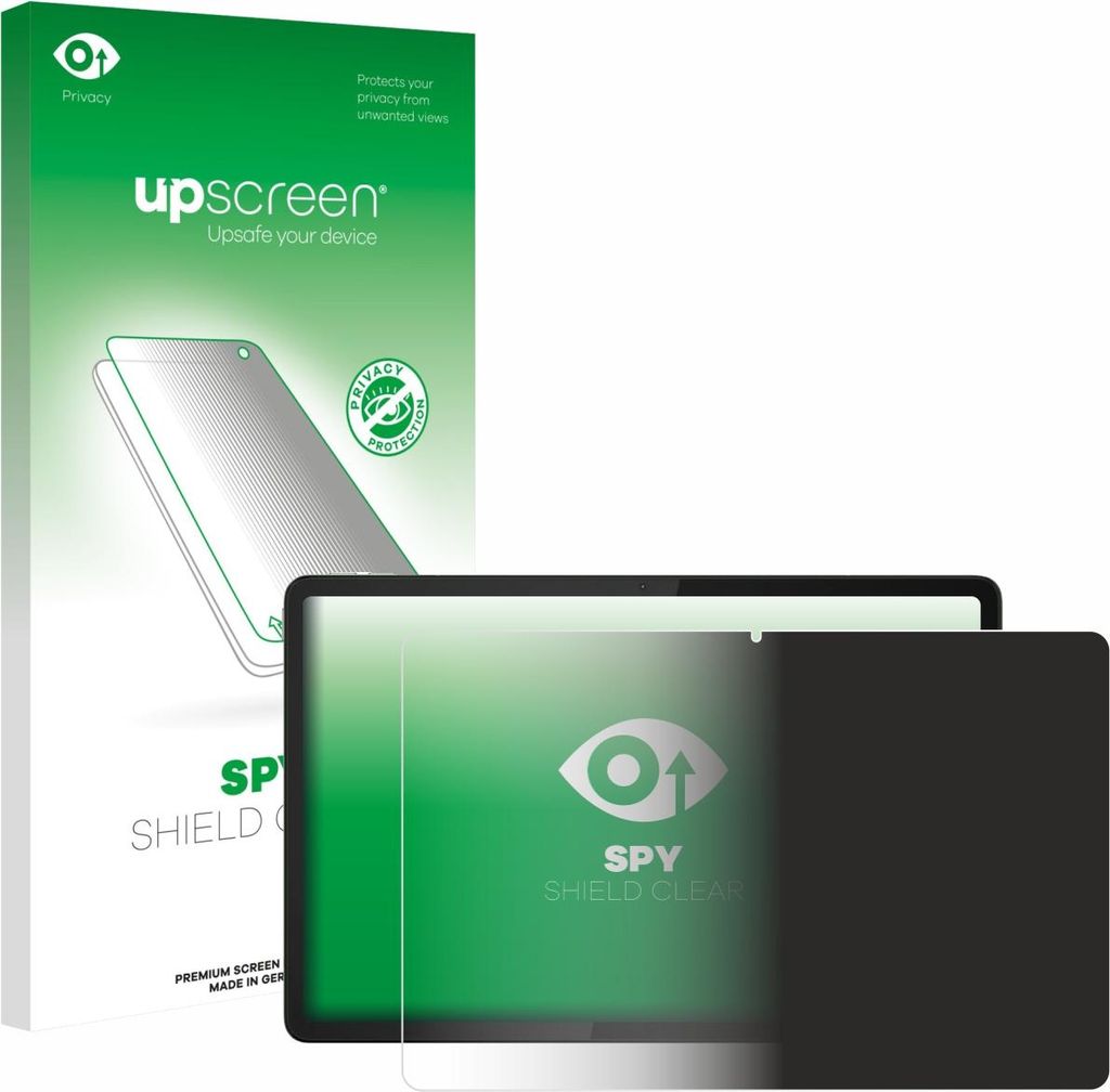 Für Lenovo Tab K11e Sichtschutzfolie Schutzfolie upscreen Anti-Spy Privacy Sichtschutz Blickschutz Display Schutz Folie Blaulichtfilter