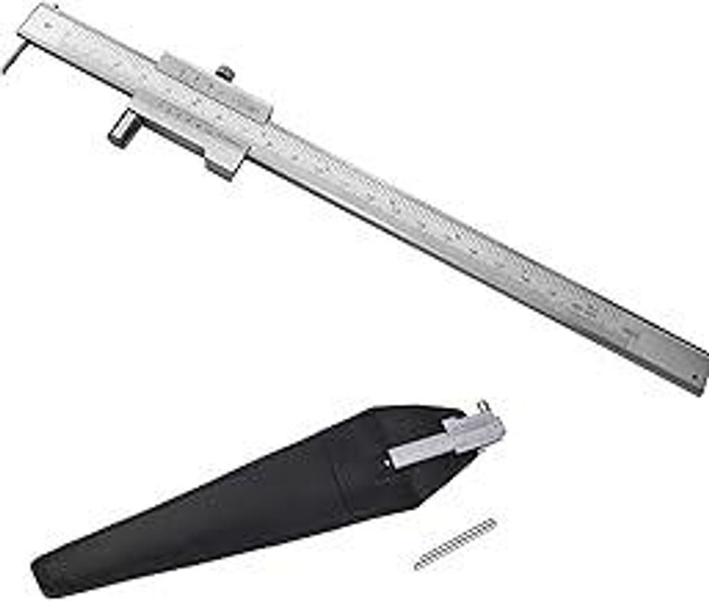 Edelstahl Markierungswerkzeuge Parallel gekreuzter Messschieber 0–20 cm parallelanreisser anreißwerkzeug schieblehrer streichmaß metall paralle...